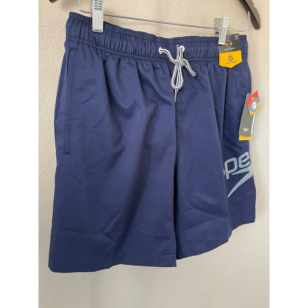 Speedo Navy Blue Swim Trunks / Shorts - Small